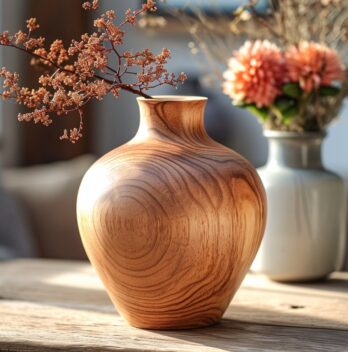 Créez votre vase en bois pour une maison bien décorée