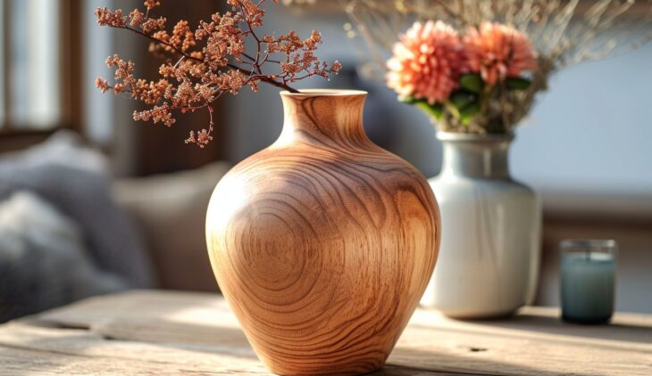 Créez votre vase en bois pour une maison bien décorée