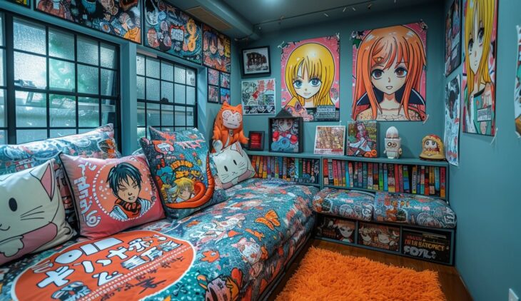 9 idées originales pour une décoration manga à petit prix