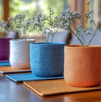 Apportez une touche moderne à votre déco avec nos sets de table colorés en fibres naturelles