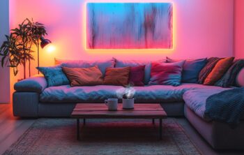 Néons et ambiance cosy : créez un espace chaleureux