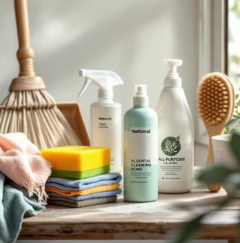 Les 7 produits d’entretien indispensables pour une maison propre et saine
