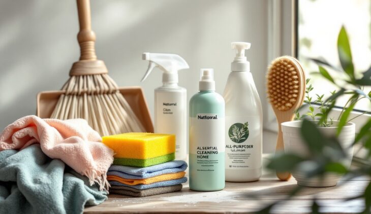 Les 7 produits d’entretien indispensables pour une maison propre et saine