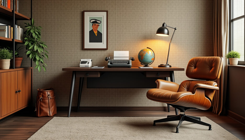 découvrez nos astuces et idées déco pour aménager un bureau inspiré des années 60 : meubles rétro, couleurs vives et ambiance vintage pour un espace de travail unique et tendance.
