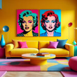 adoptez une ambiance dynamique et colorée dans votre salon grâce à la déco pop art. découvrez nos conseils et inspirations pour intégrer ce style artistique tendance chez vous !