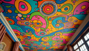 découvrez nos conseils pour peindre un plafond coloré inspiré des sixties et donner à votre intérieur une touche rétro et tendance. inspirez-vous des couleurs vives et des motifs emblématiques de cette époque pour transformer votre pièce!