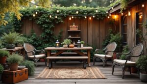 découvrez comment aménager une terrasse avec une touche vintage pour un espace extérieur chaleureux et plein de charme.