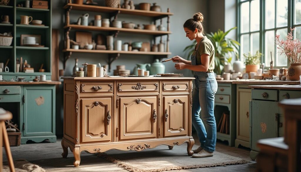 découvrez nos astuces simples pour repeindre un buffet en bois et lui donner un style vintage unique. suivez nos conseils étape par étape pour transformer facilement vos meubles et apporter du charme à votre intérieur !