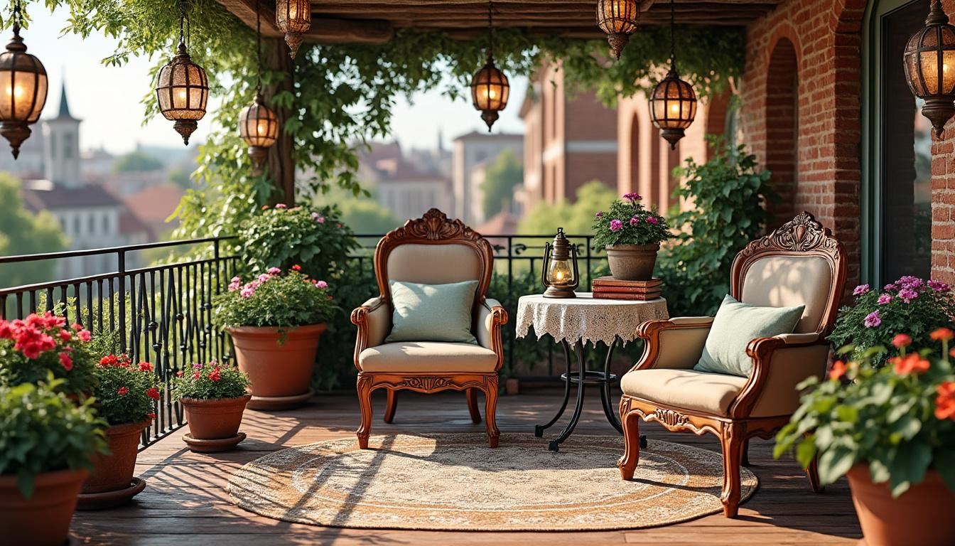découvrez 5 idées déco originales pour transformer votre balcon en un espace vintage charmant et accueillant.