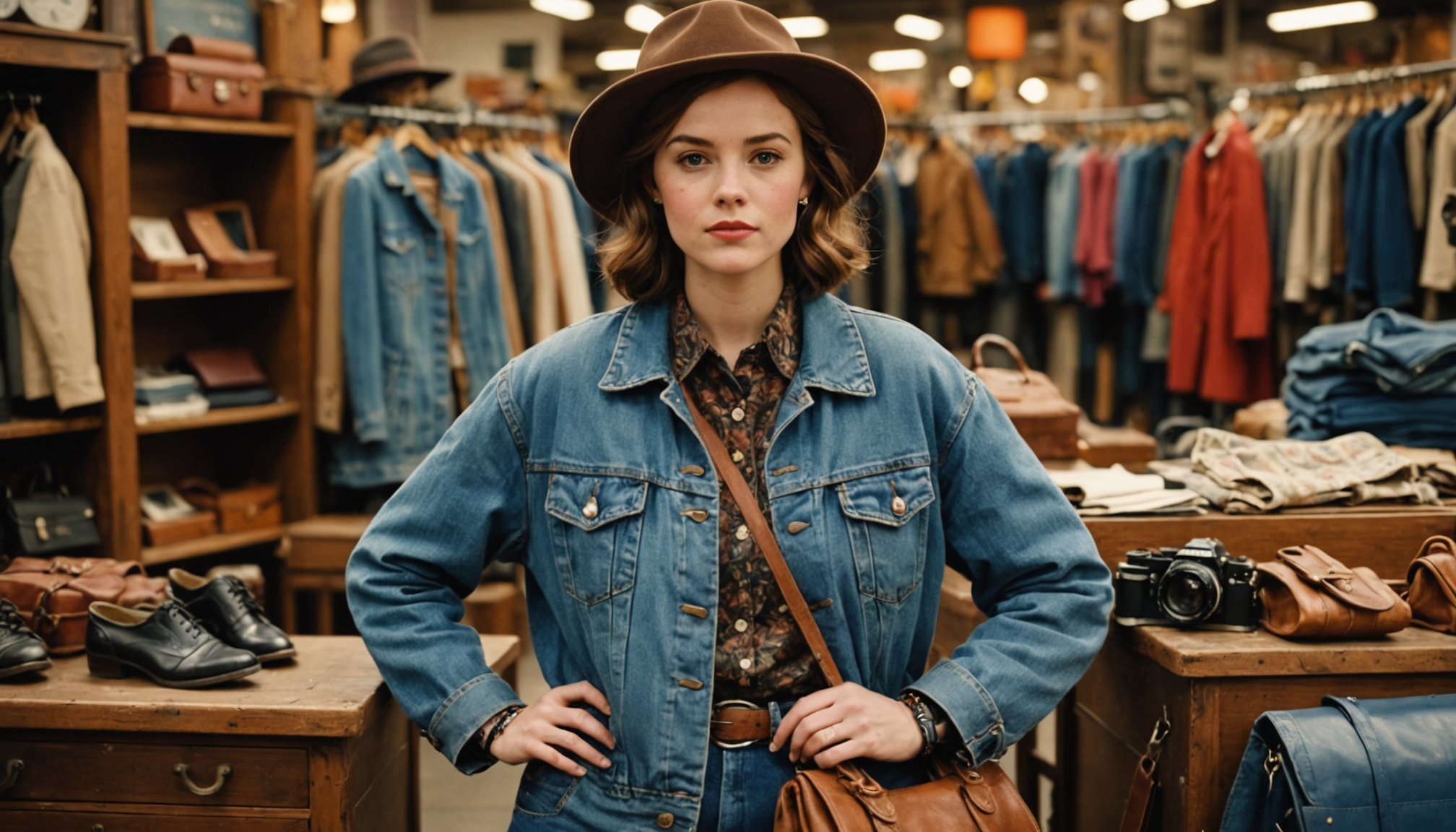 découvrez notre sélection unique de vêtements vintage et fripes de caractère pour un style authentique et intemporel.