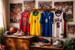 découvrez notre sélection d'articles vintage et rétro pour les passionnés de sport, avec des maillots collectors des années 90 et des posters historiques incontournables.